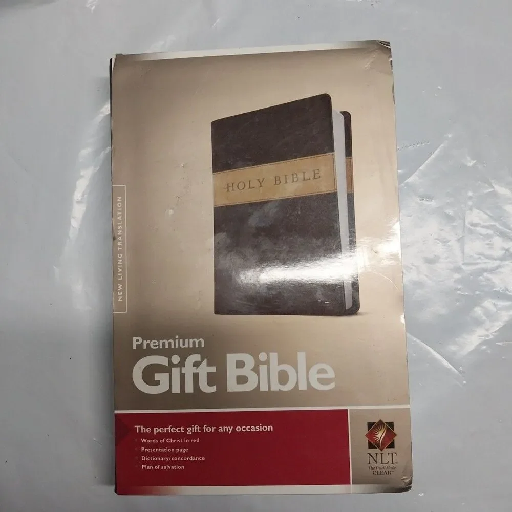 Premium Gift Bible by New Living Translation (2007, Imitation Leather) - Picture 1 of 3